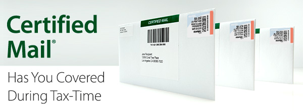 Certified Mail Has You Covered During Tax-Time