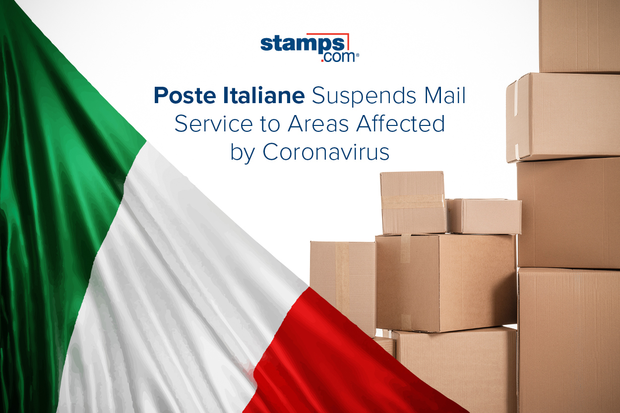 Poste Italiane Suspends Mail Service to Areas Affected by Coronavirus