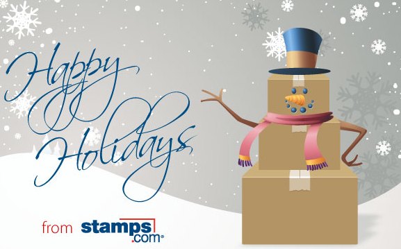 Happy Holidays from Stamps.com!