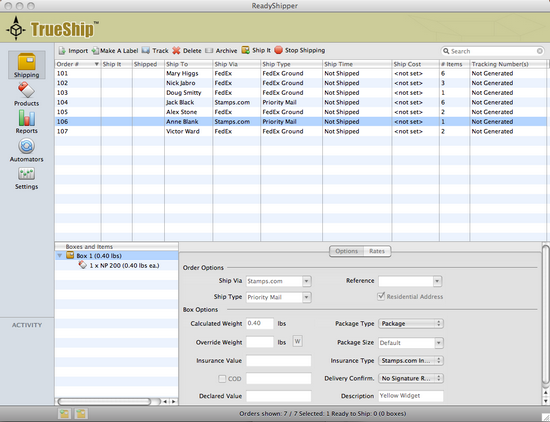 TrueShip Offers Multi-Carrier Shipping Solution for Stamps.com Customers